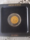 5 Dollar Liberty Head 1907 Gold Coin Half Eagle Uncirculated in Case Nice Coin!!