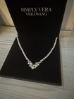 Pearl, Silver, And White Sapphire Necklace — photo 1