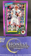 Boomer Esiason /35 (SP) - 2022 Panini Classics Purple Holo Prizm SP 34/35 #141
