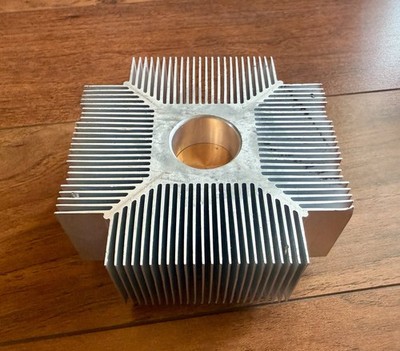 Large Copper Core CPU Heatsink Aluminum Star x Shape Passive Heat Sink Cooling