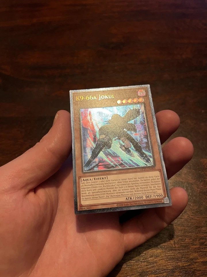 Yu-Gi-Oh! K9-66A Jokul OP29-DE001 Ultimate Rare Deutsch - Bild 2 von 4