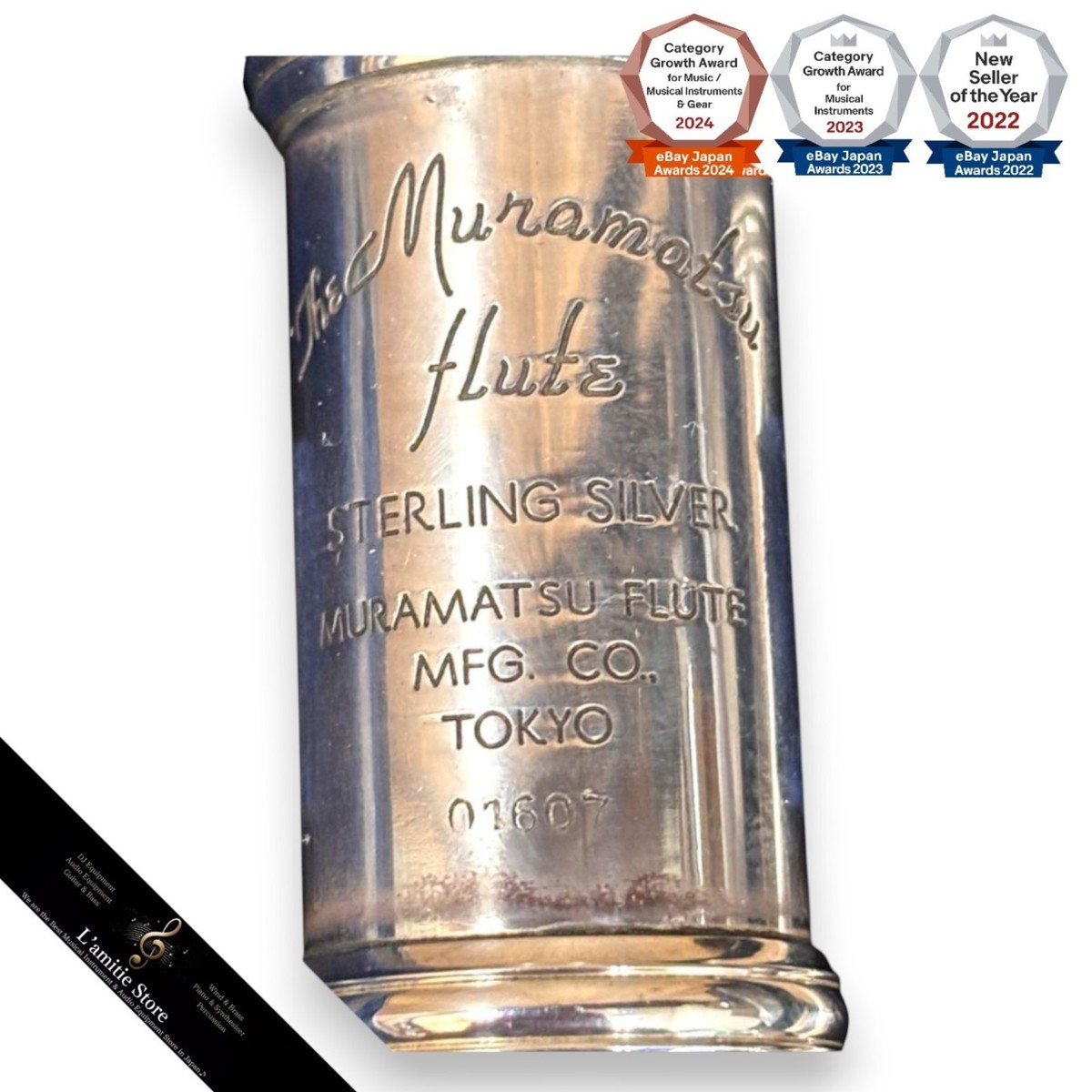 MURAMATSU ムラマツ STERLING SILVER 925フルート MURAMATSU ムラマツ STERLING SILVER 925フルート - メルカリ