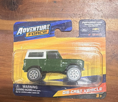 Adventure Force Diecast SUV Car Green/White Unopened Box 2023 Ages 3-4