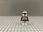 LEGO Star Wars Minifigure: Clone Trooper Captain (Phase 1)  SOME WEAR ON HELMET
