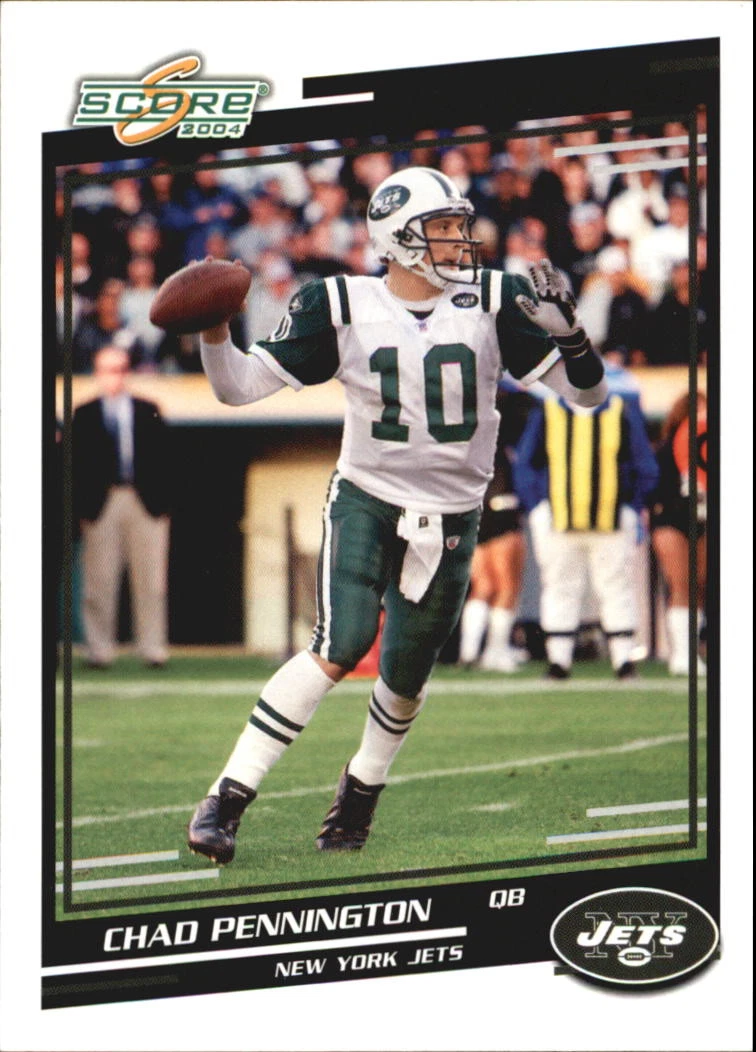Chad Pennington trading card