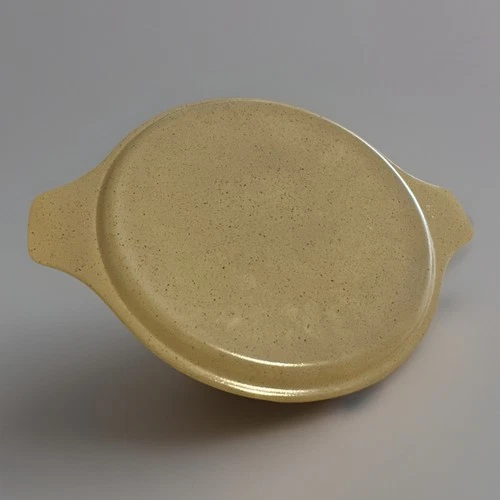 Vintage Pyrex Speckled Brown Tan Beige Lid Homestead 25-C 18 - LID ONLY