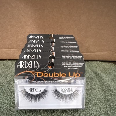 Ardell Double Up Double Wispies Strip Eyelashes Full Volume Reusable Black