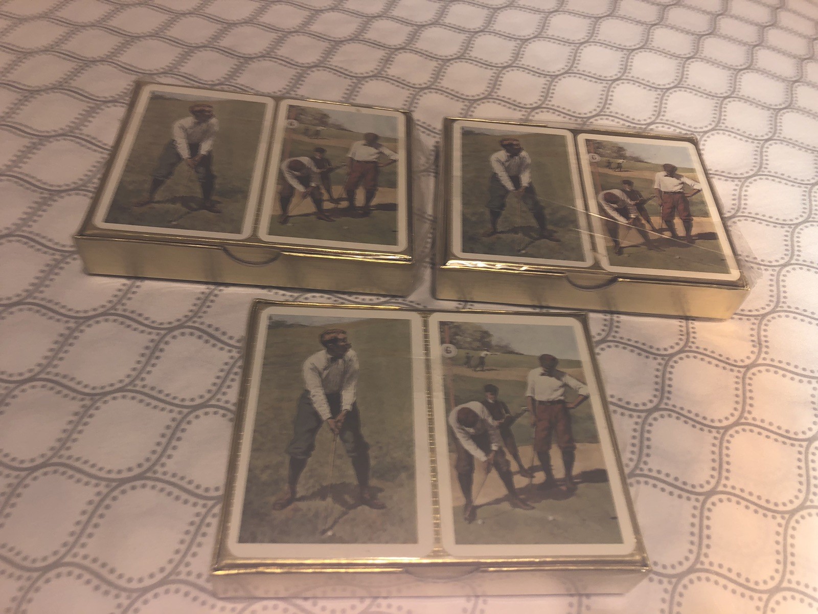 Piatnik  Vintage Golf Playing Cards ~ Austria NEW #2245 ~ SEALED