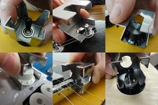 Multi-purpose guitar nut cube - 5 in 1 handy luthier shop tool