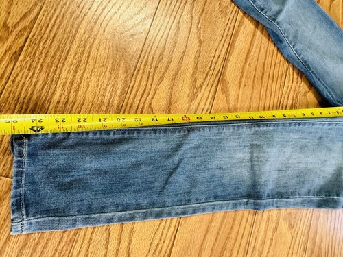 Signature Levi Strauss Gold Jeans Girls 12 Pull-On Skinny - Picture 3 of 5