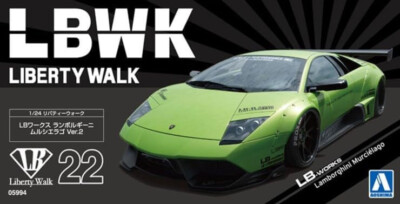 Aoshima 1/24 LBWK LIBERTY WALK No.22 LB Works Lamborghini
