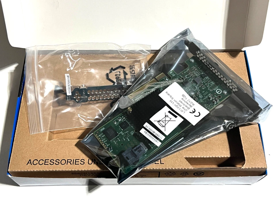 NEW LSI SAS 9300-4i SGL 12GB/S PCI-E SATA + SAS HBA CARD H5-25473-00 LSI00346 - Image 2 of 3