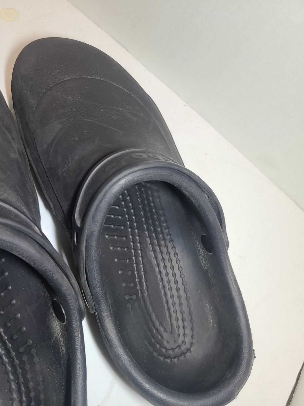 Crocs Iconic Bistro Hospital Medical Work Clogs Black… Gem