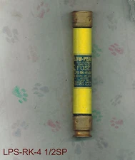 BUSSMAN LPSRK4 1/2SP FUSE 4 1/2 AMP  LPS-RK 4 1/2-SP 600 VOLT