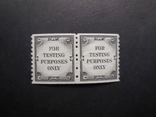 #TD107b Test Coil Pair  "For Testing Purposes Only"    MNH OG VF