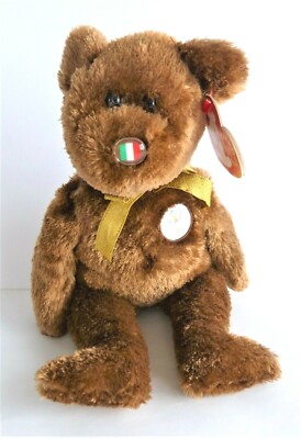 Ty Beanie Babies Champion Teddy Fifa World Cup 2002 mit Etikett 22 cm