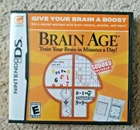 Brain Age Nintendo DS Video Game Complete CIB Tested - FREE TRACKED SHIPPING