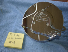 Iron Horse Right Side Drive Transmission Cover uses Clutch Cable Type w/ramps #1