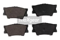 19-1161 Maxgear Bremsbelagsatz, Scheibenbremse FüR Lexus,Toyota,Toyota (Gac)