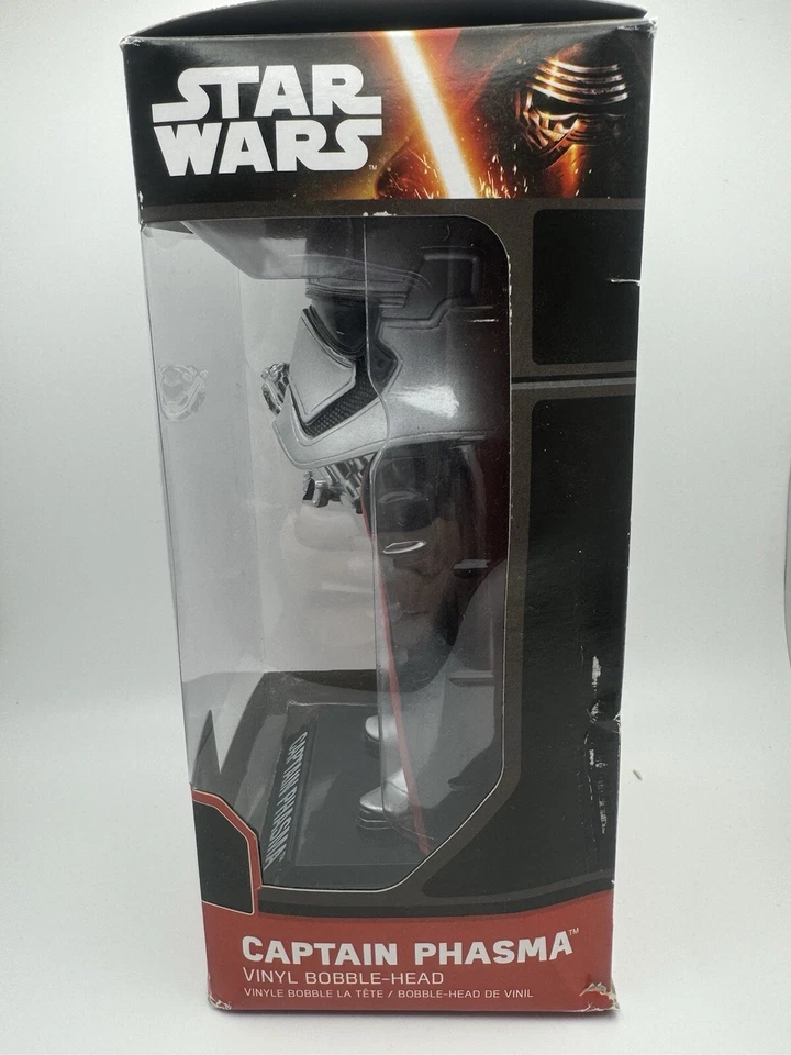 Star Wars Funko Wacky Wobbler Captain Phasma Bobble Head Foto 3 de 4