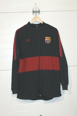 Nike FCB Barcelona Full Zip Athletic Jacket Men's Size XXL Navy