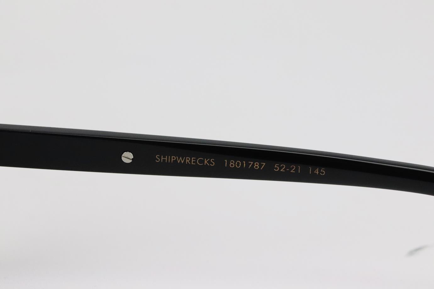 KAREN WALKER RECTANGLE FRAME ACETATE SUNGLASSES - image 6