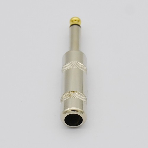 10PCS,1/4 MONO TS heavy duty male audio speaker guitar cable connector plug JACK - Picture 7 of 11