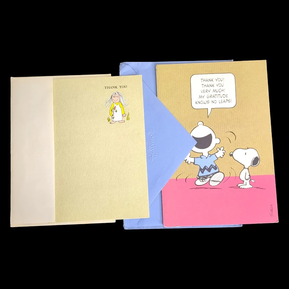 Lote de 24 tarjetas de felicitación de agradecimiento lote mixto algunas duplicadas con sobres Foto 2 de 4