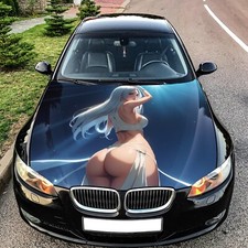 Sexy Girl Car Hood Wrap Decal Vinyl Sticker Graphic For Car And Truck