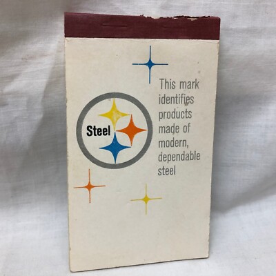 Vintage USS Steel Pocket Notebook Cleveland Ohio