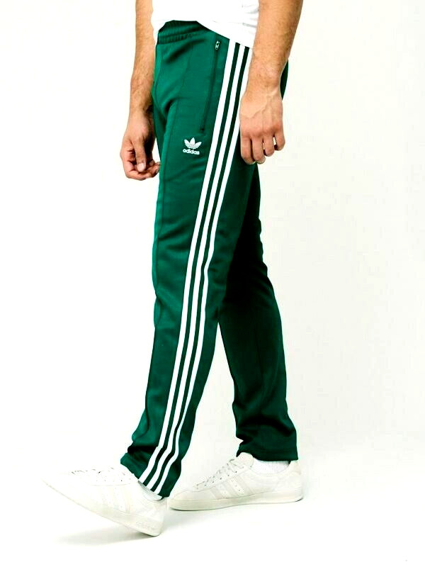 LG  adidas Originals MEN'S  BECKENBAUER TRACKSUIT  JACKET & PANTS  GREEN  LAST 1 image 4