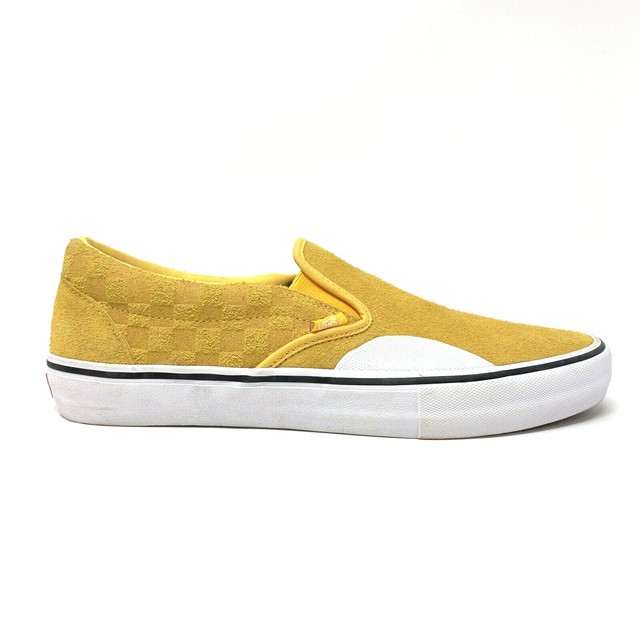 vans hairy suede slip on