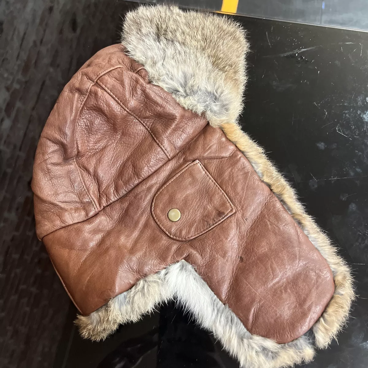 Mad bomber cheap hat leather