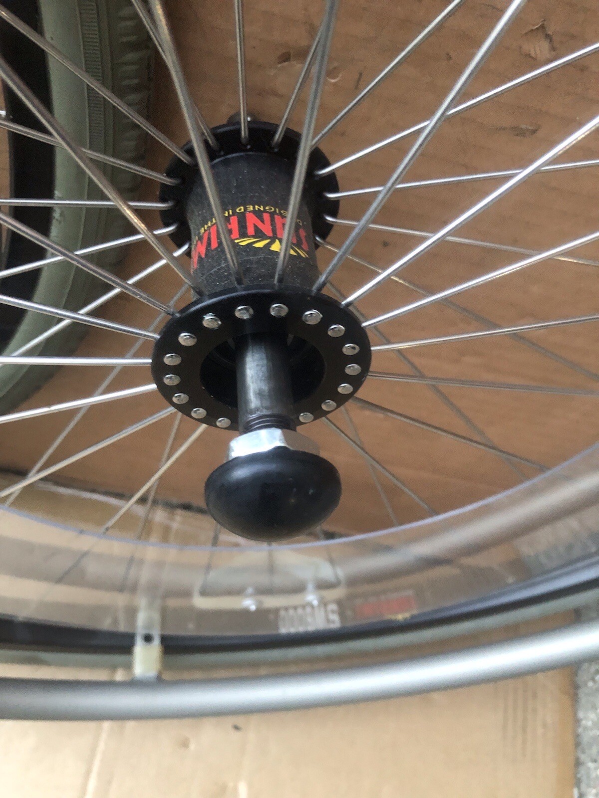 Pair Quickie Sun Rims SW6000 Wheelchair Wheel 24” W/ Handrims & Primo