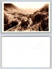 Ironton Loops on the Million Dollar Highway Colorado Real Photo Postcard Sanborn