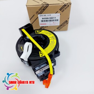 84306-58011 Toyota Cable Sub-assy Spiral 8430658011 Genuine OEM