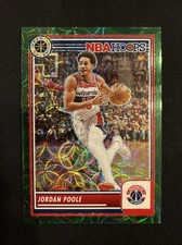 2023-24 Panini Hoops Premium Stock Jordan Poole #277 Green SCOPE PRIZM 8/8 SSP
