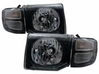 MONTERO MK2 1997-1999 FACELIFT SUV 3D5D OE Headlight Black for Mitsubishi LHD
