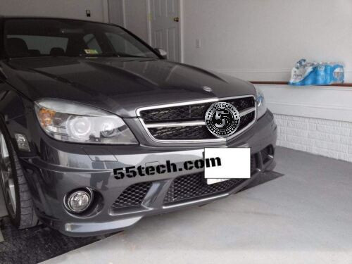 C63 Grille Grill W204 AMG Chrome Black C63 AMG Benz 2008 2011 C63 AMG - Picture 6 of 7