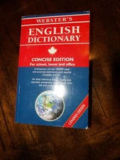 Webster's English Dictionary Concise Edition for school, House, and Office