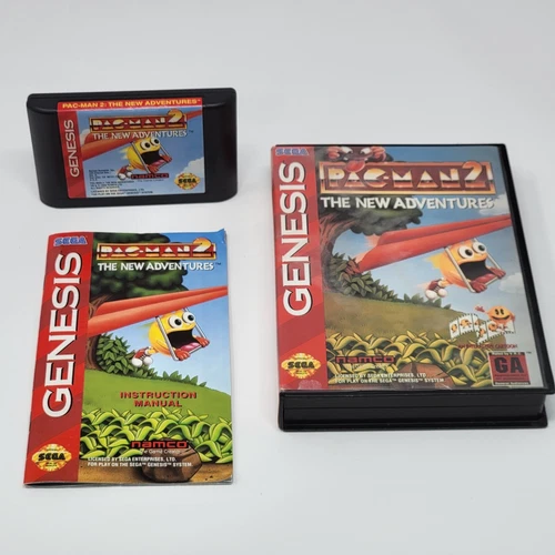 Pac-Man 2: The New Adventures (Sega Genesis) CIB COMPLETE & TESTED