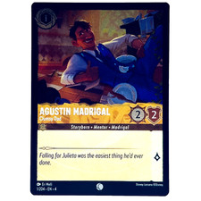 Disney Lorcana Ursula's Return Agustin Madrigal - Clumsy Dad Foil Common Card