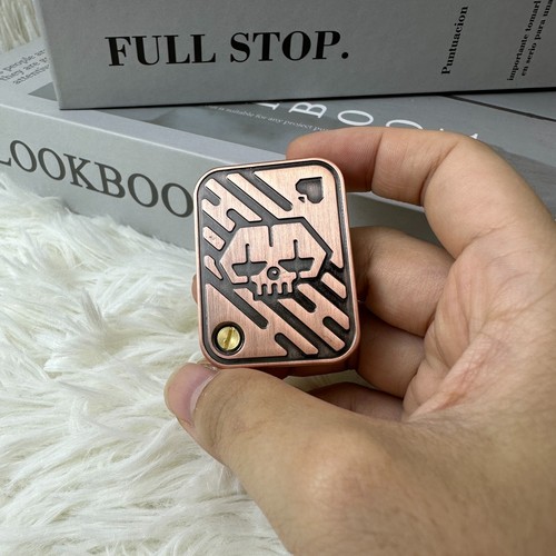 Push Card Fidget Slider EDC Fidget Slider Magnetico Metallo ADHD Anti Stress Giocattoli - Foto 27 di 39