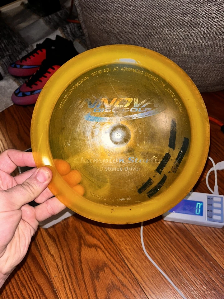 Rare Pfn champion starfire 172g disc golf innova patent # - Image 2 of 4