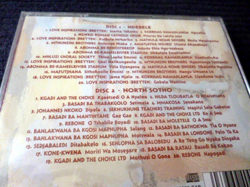 3x 2xCD South African Renaissance 1,3,5 | SABC Archive 1959-94 Black Zulu Angels - Bild 2 von 4