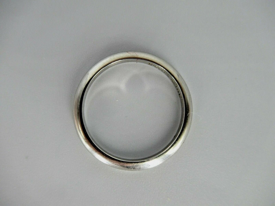 18Kt. Banda de oro blanco azahar Foto 4 de 4