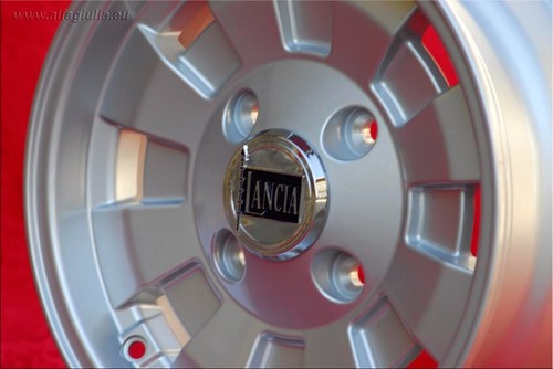 1 Cerchio Cromodora Lancia Fulvia Flavia 6x14 N.1 Wheel Felge Llanta jante - Imagen 18 de 24