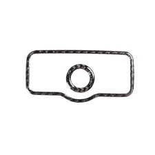Real Carbon Fiber Headlights Switch Frame Trim Cover Fits 20-25 X247 GLB250