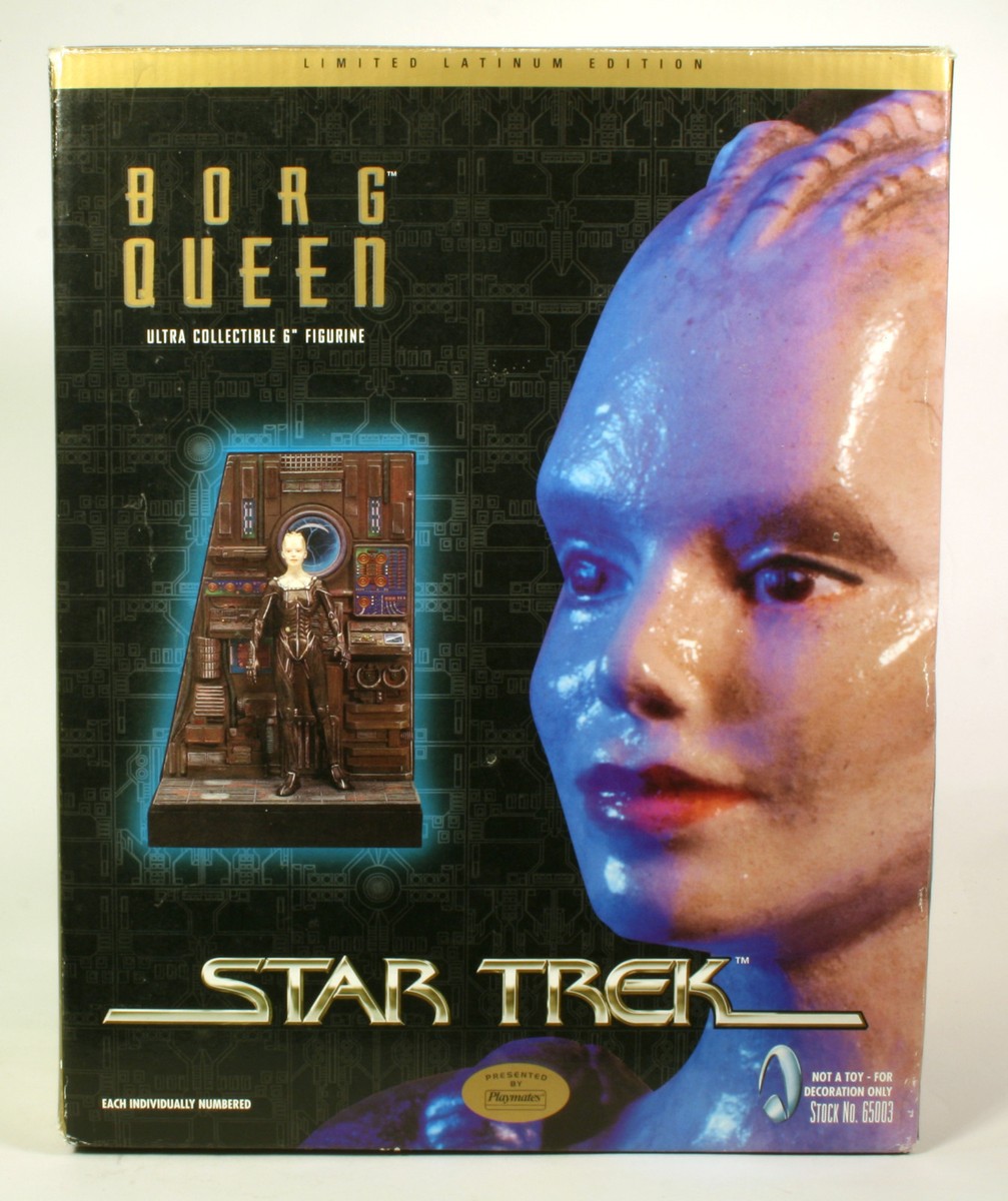 Star Trek Borg Queen Ultra collectible 6 inch figure cold