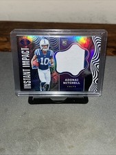 2024 Panini Illusions Adonai Mithcell Instant Impact RC Patch Colts NFL Rookie